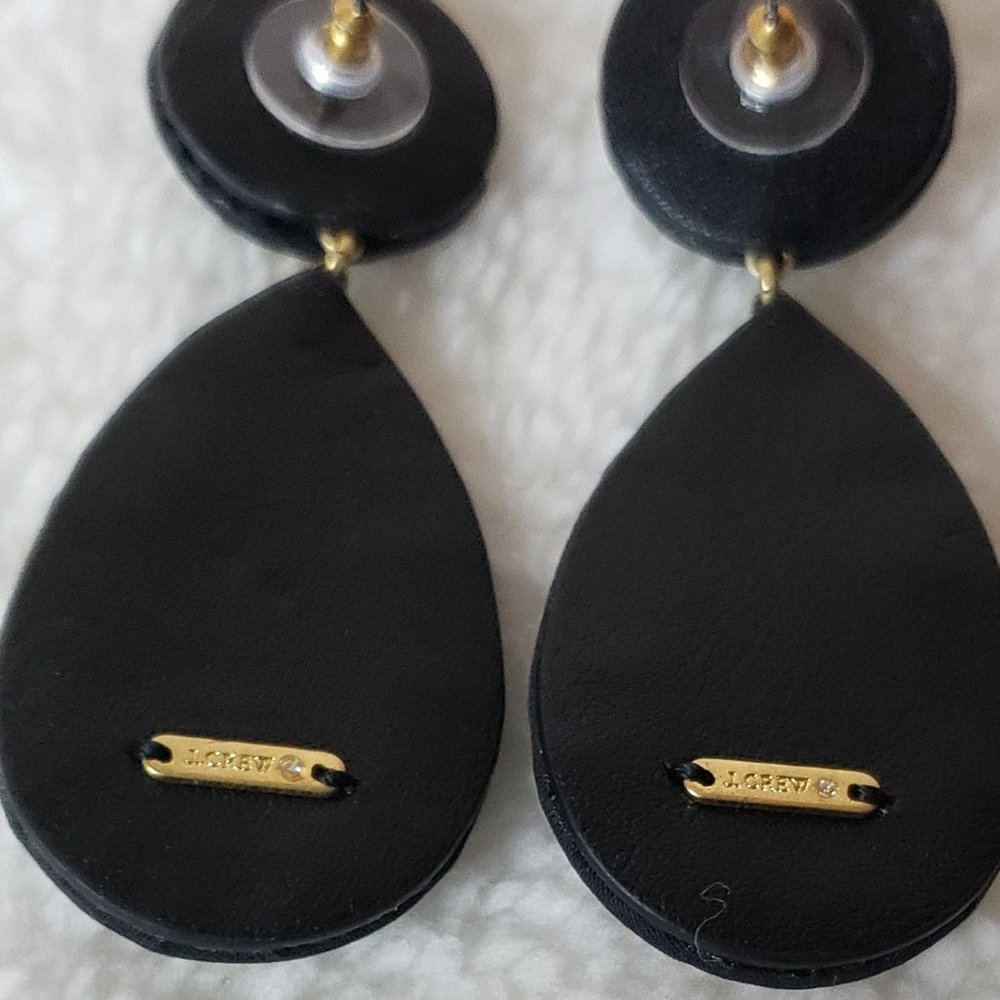 J Crew Colorful Rhinestone Statement Earrings - image 6